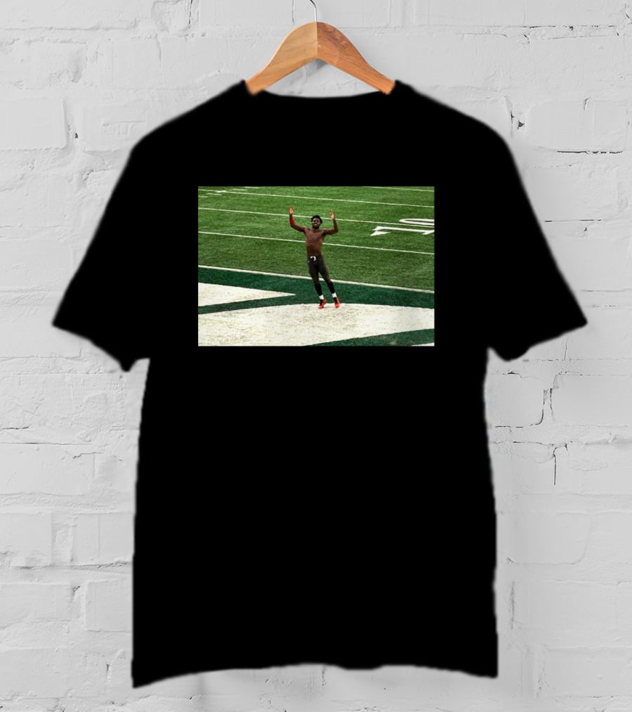 Antonio Brown Throws Takes Off End Zone Walk Off Victory Celebration NFL Game T-Shirt