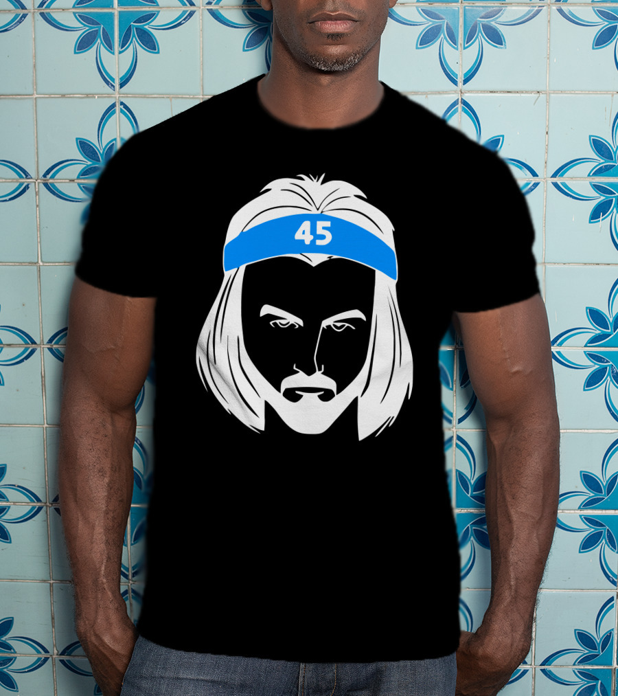 Brady Manek Tar Heel 45 Headband T-Shirt