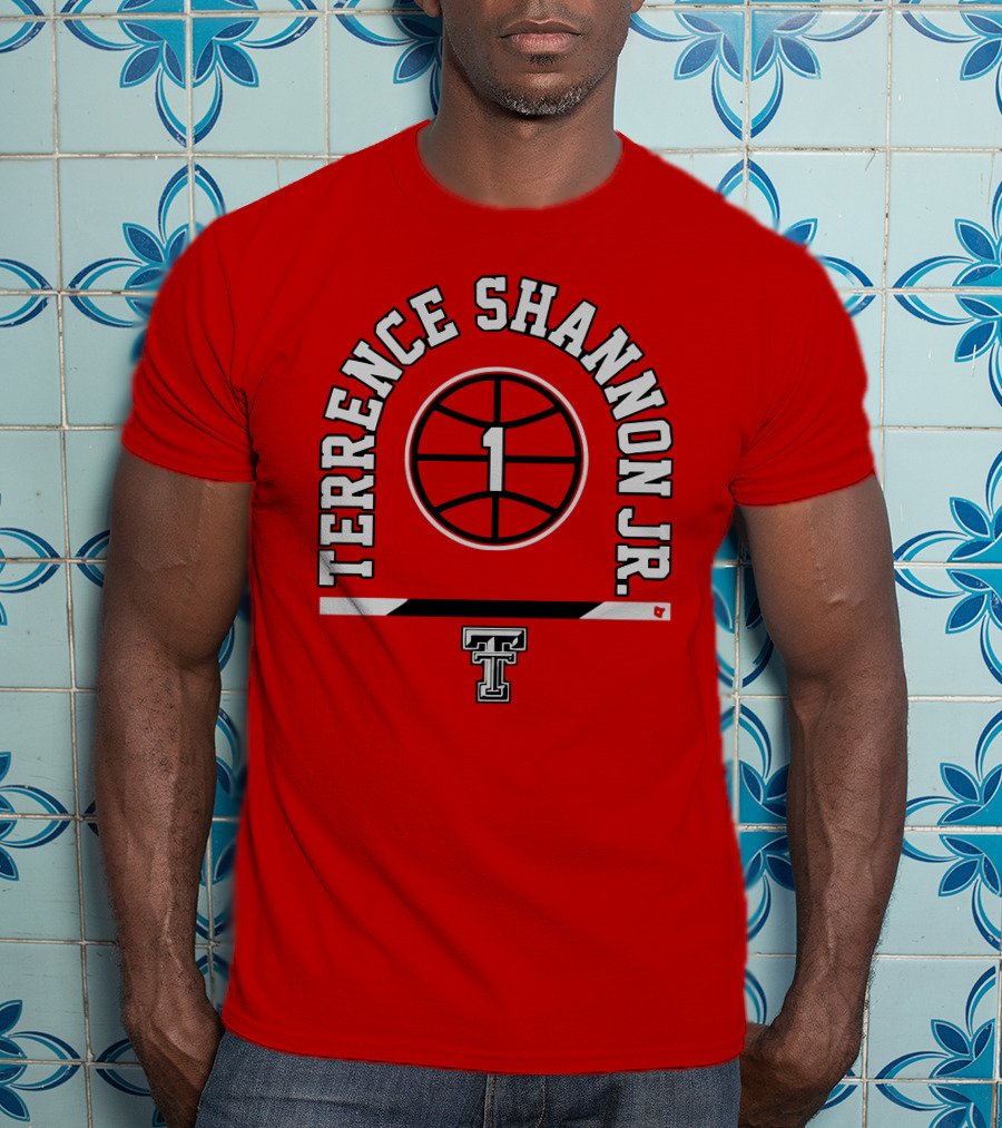 Terrence Shannon Jr. Texas Tech Basketball Number 1 T-Shirt
