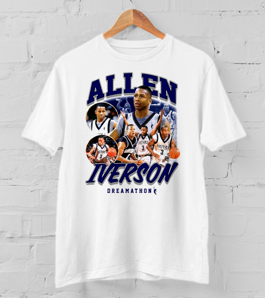 Allen Iverson Hoyas Dreamathon T-Shirt