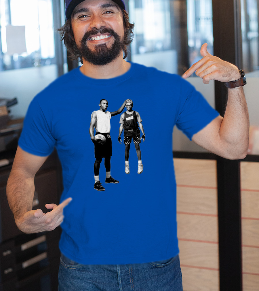 Luka Doncic Michael Jordan Spike Lee Basketball Legends T-Shirt