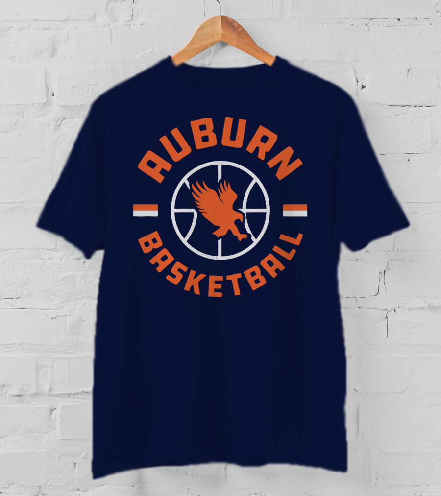Auburn Basketball Eagle Hoop T-Shirt