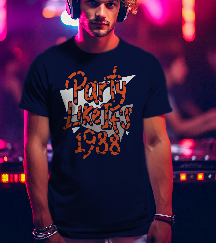 Cincinnati Party Like It's 1988 Retro Style Vintage T-Shirt