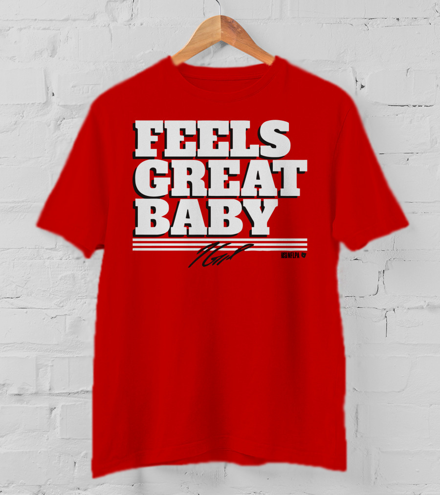 Jimmy Garoppolo Feels Great Baby NFLPA T-Shirt