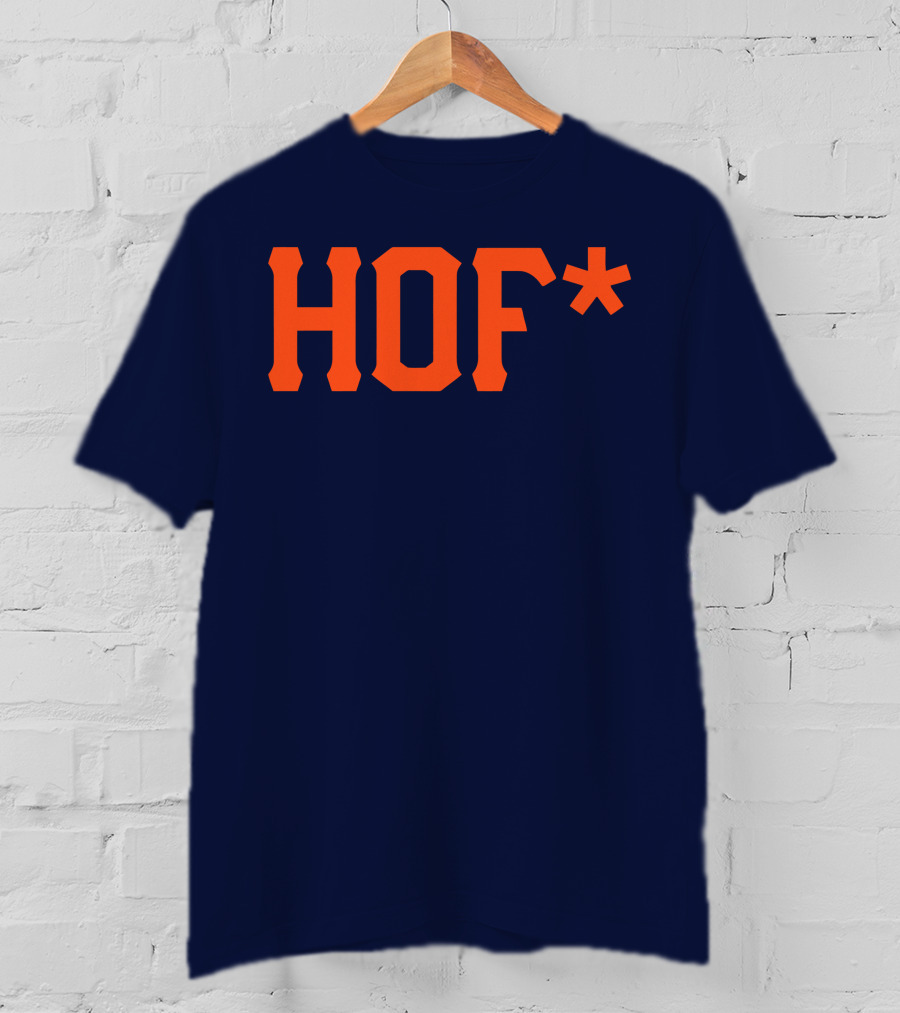 HOF* Navy Orange T-Shirt