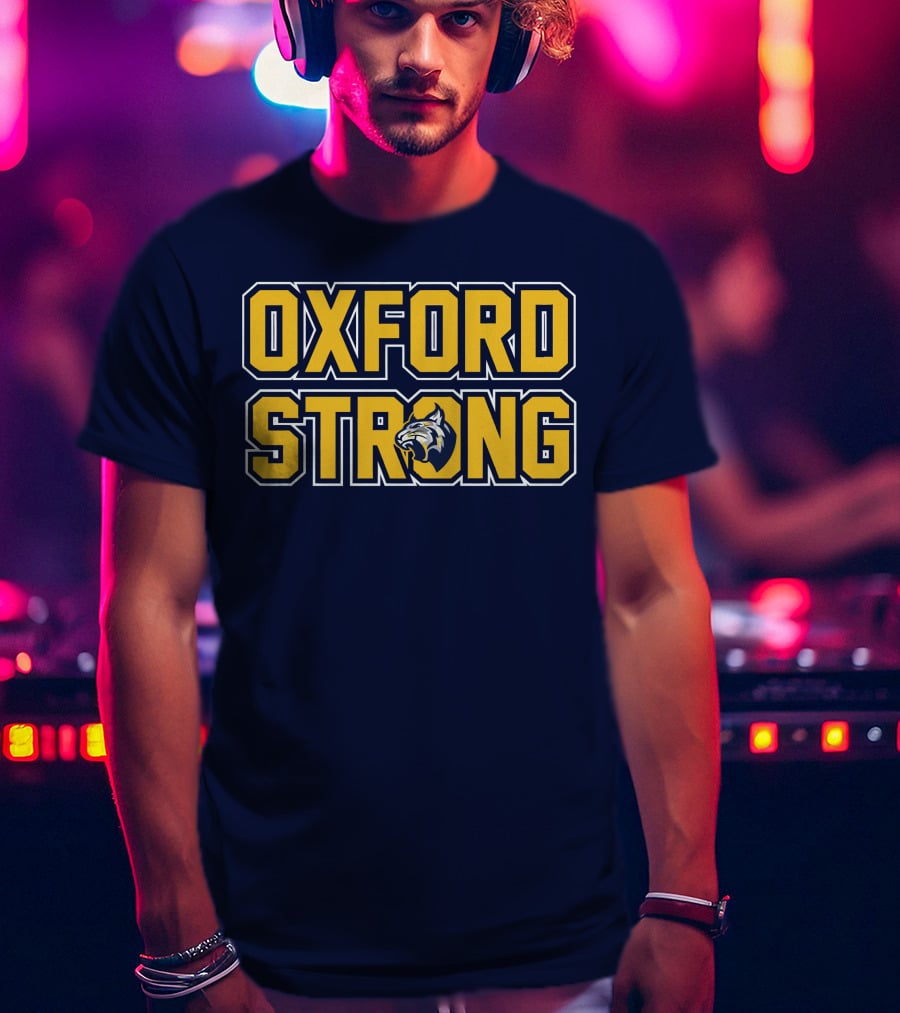 Oxford Strong Wildcats Mascot T-Shirt