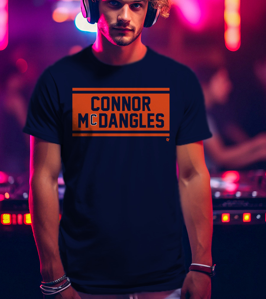 Connor McDavid McDangles Text Block T-Shirt