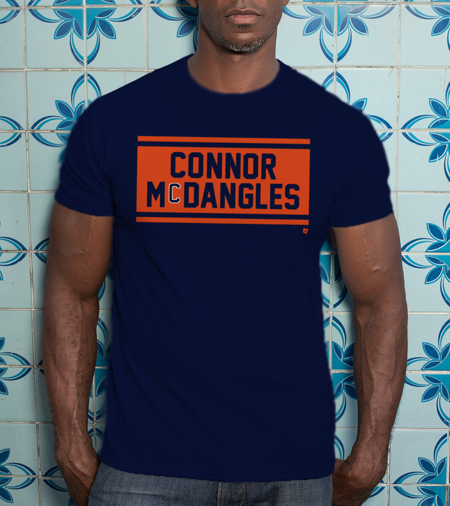 Connor McDavid McDangles Text Block T-Shirt