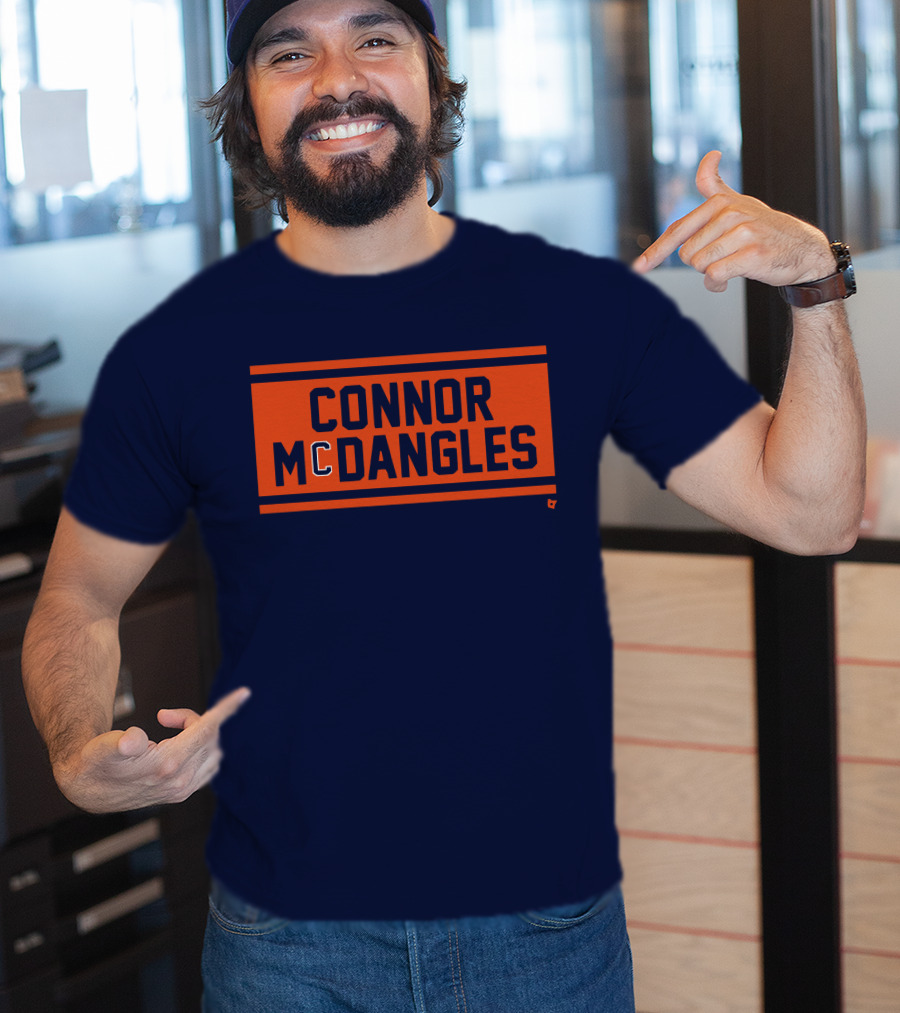 Connor McDavid McDangles Text Block T-Shirt