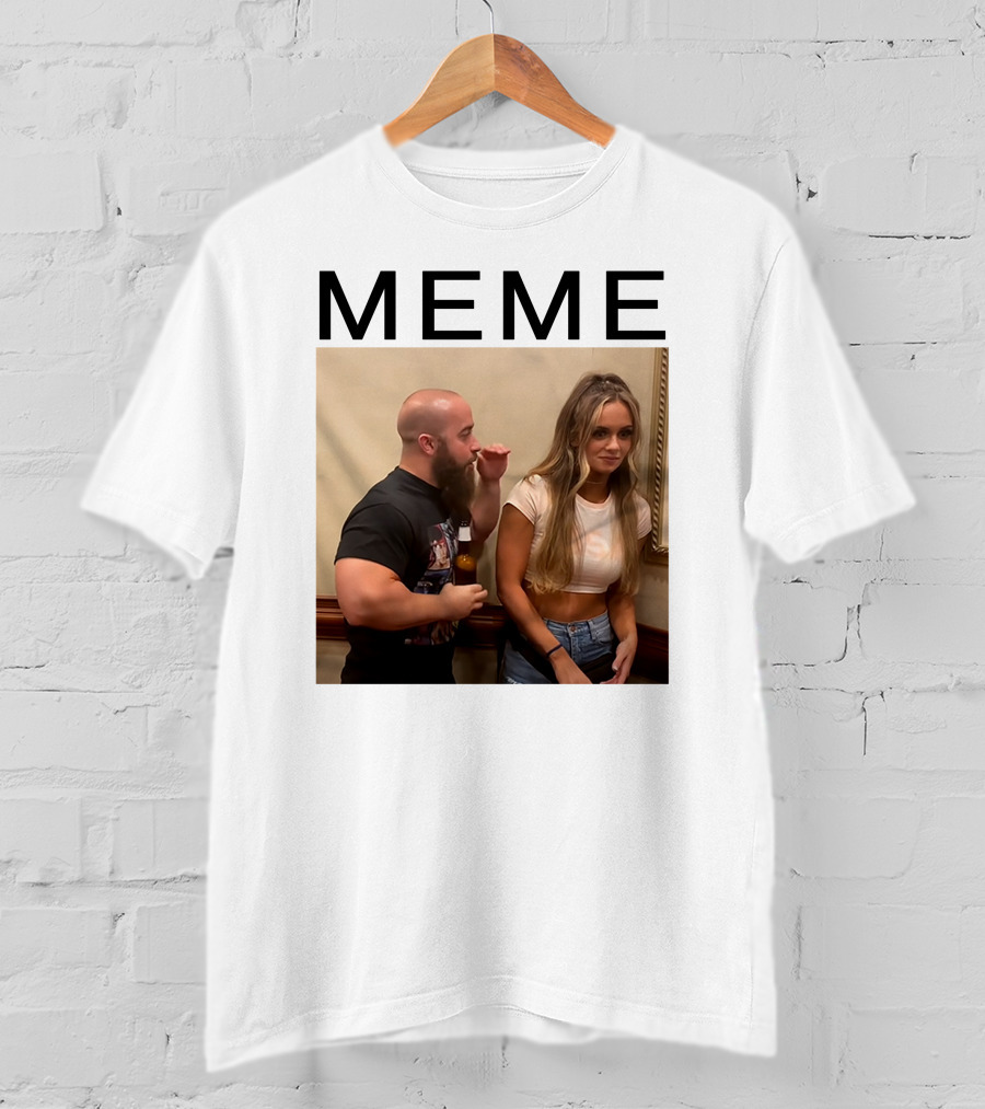 MEME John Silver Bottle Bearded Conversation T-Shirt