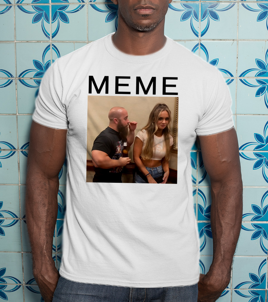 MEME John Silver Bottle Bearded Conversation T-Shirt