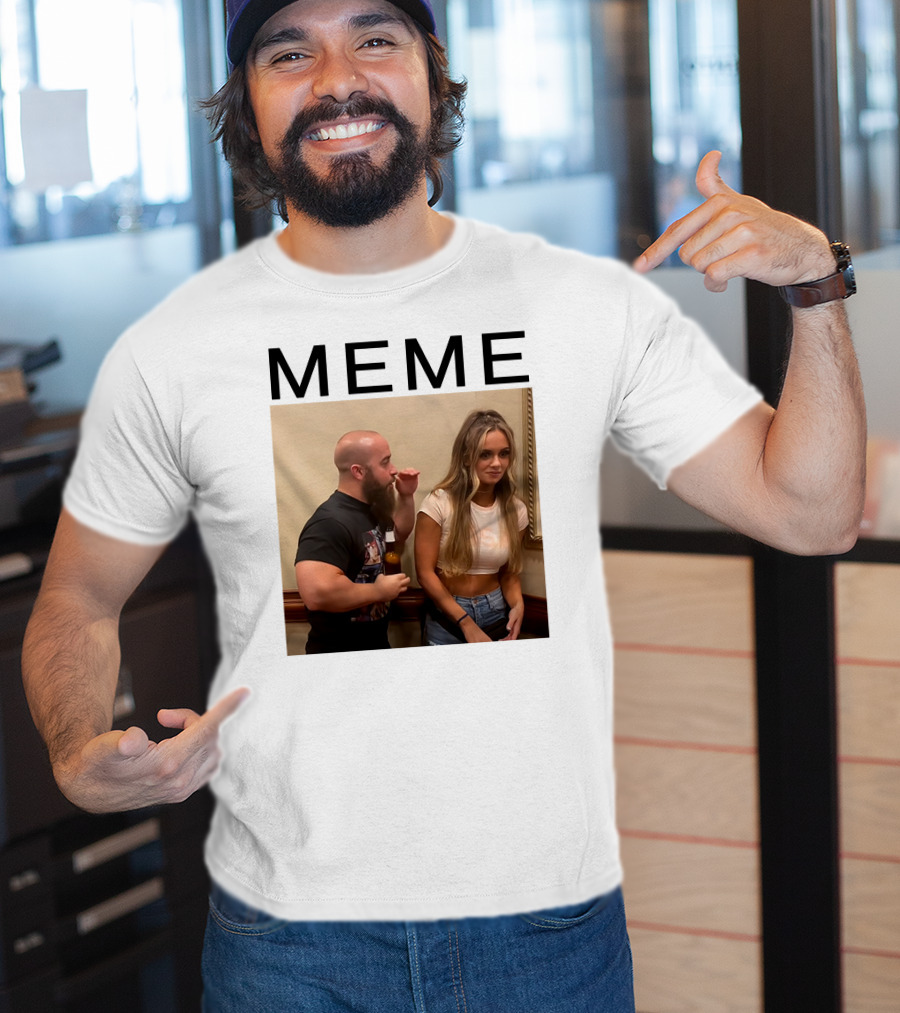 MEME John Silver Bottle Bearded Conversation T-Shirt