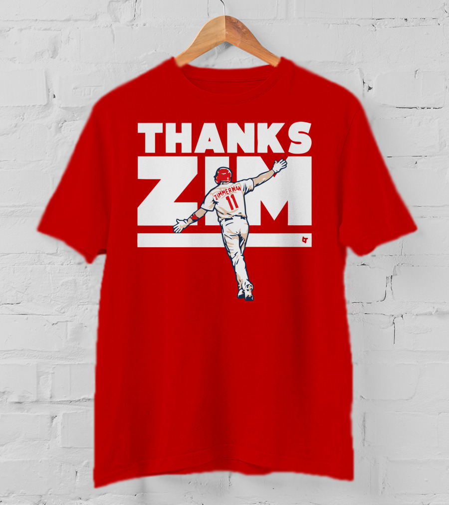 Thanks Zim Ryan Zimmerman 11 T-Shirt