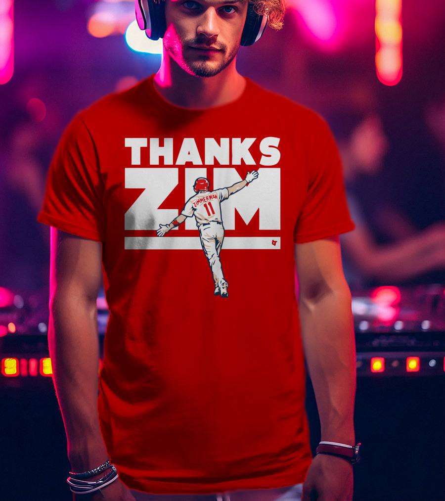 Thanks Zim Ryan Zimmerman 11 T-Shirt
