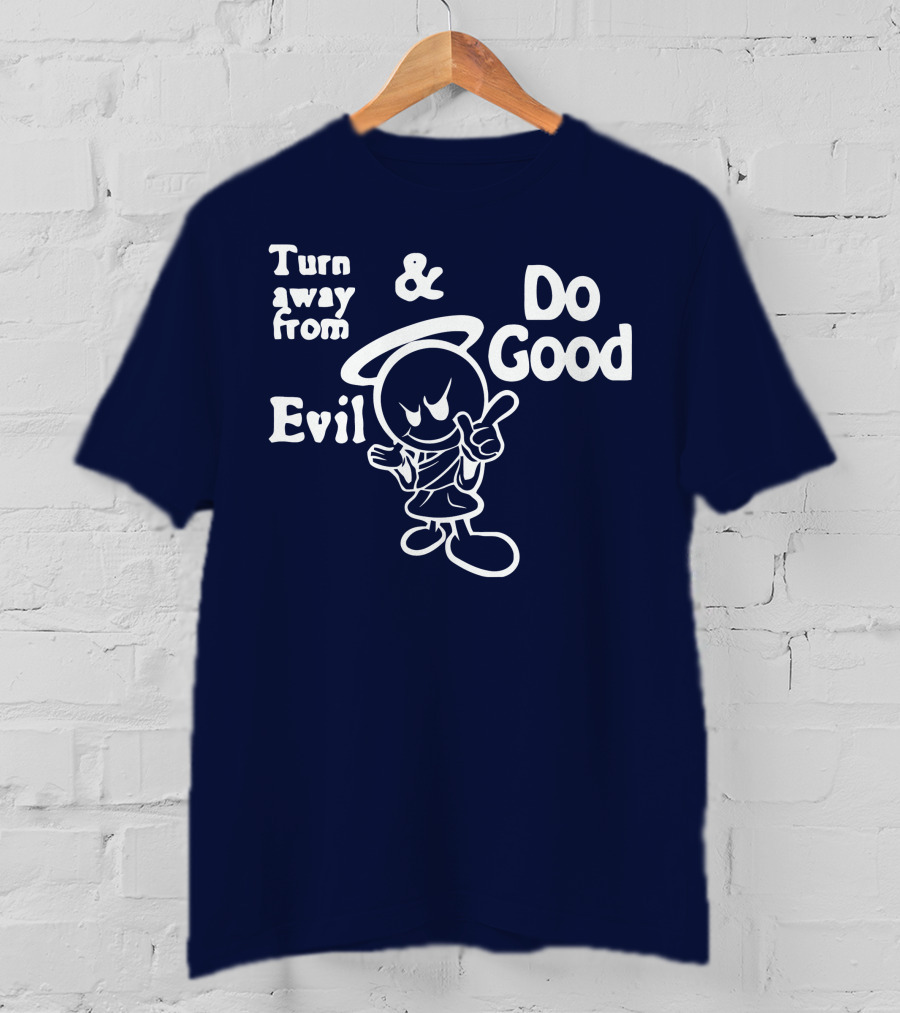 Turn Away From Evil And Do Good Halo Character T-Shirt