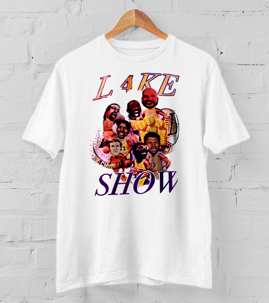 L4KE SHOW LeBron James Laker Legends T-Shirt