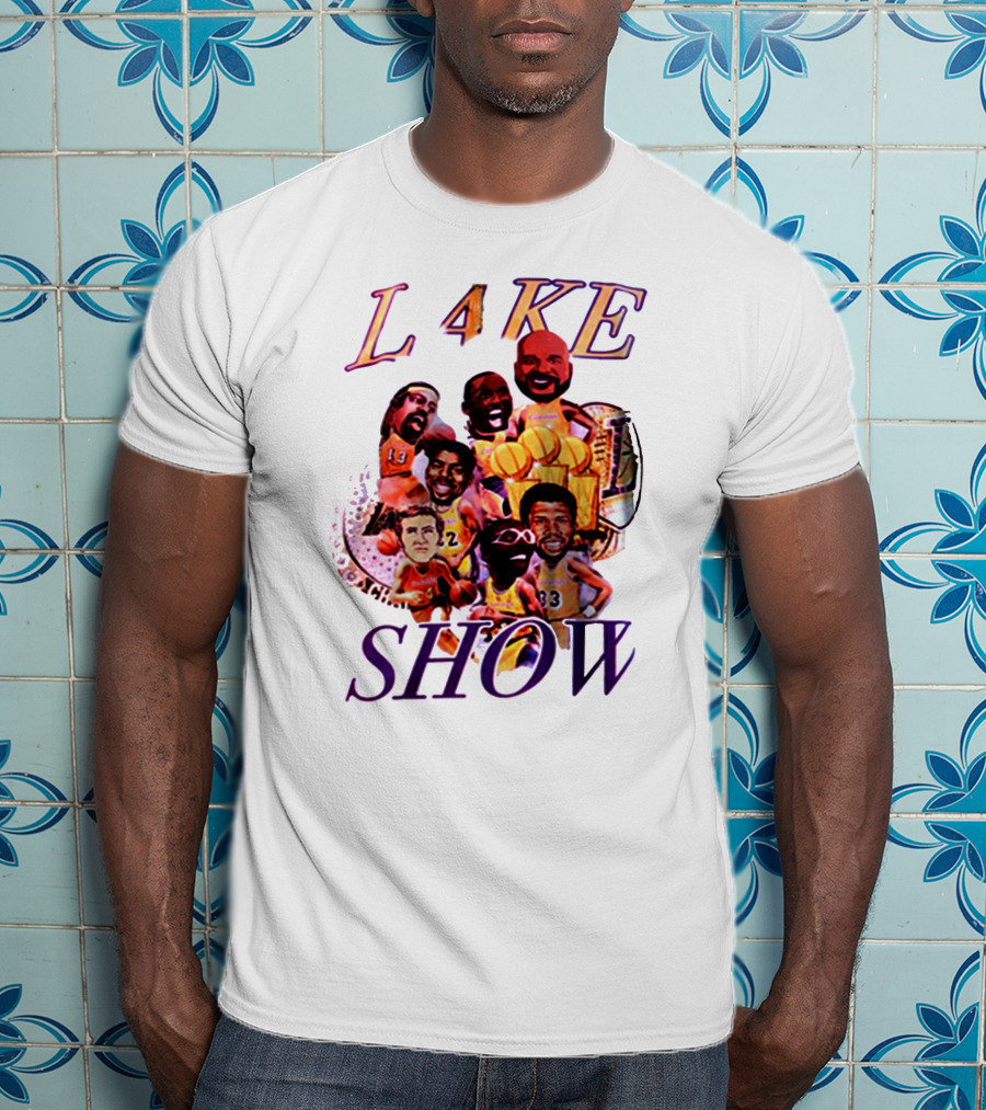 L4KE SHOW LeBron James Laker Legends T-Shirt