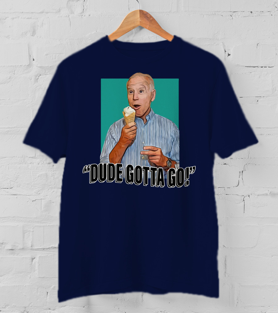 Dude Gotta Go Ice Cream Reaction T-Shirt