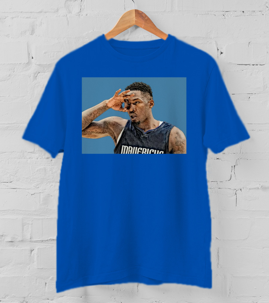 Dorian DFS Mavericks Basketball Player Gesture T-Shirt