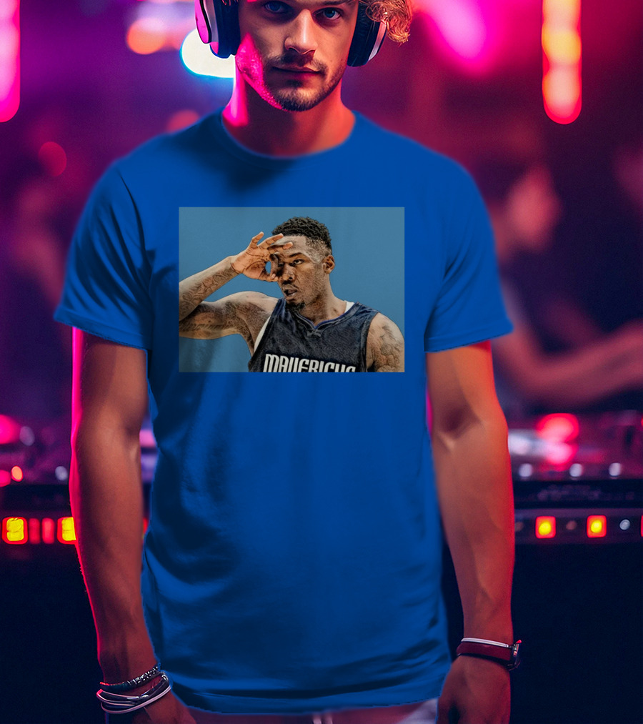 Dorian DFS Mavericks Basketball Player Gesture T-Shirt
