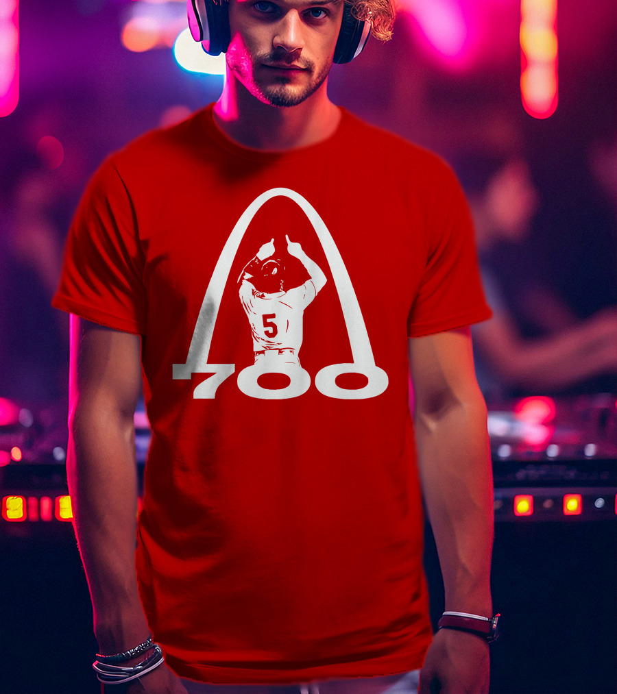 700 Baseball Arch Number 5 T-Shirt
