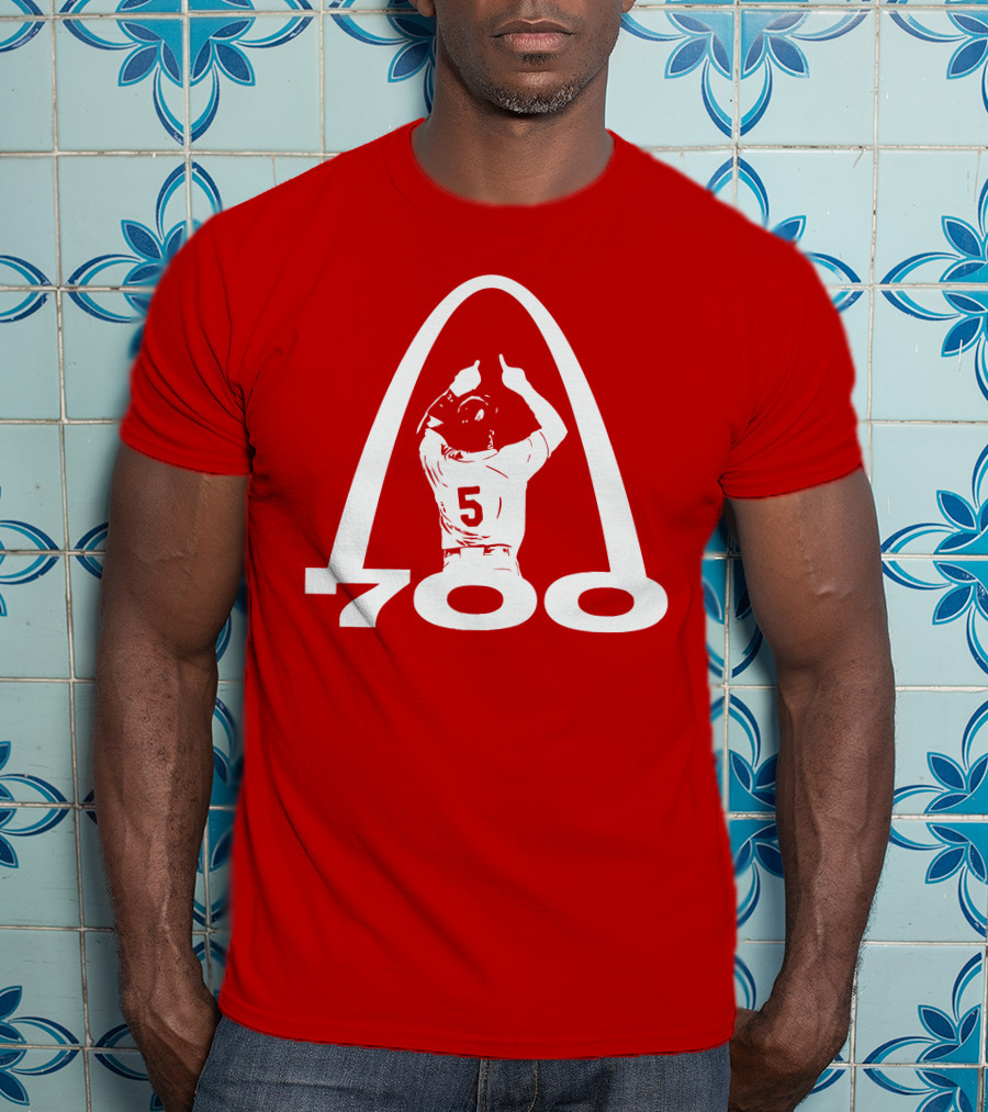 700 Baseball Arch Number 5 T-Shirt