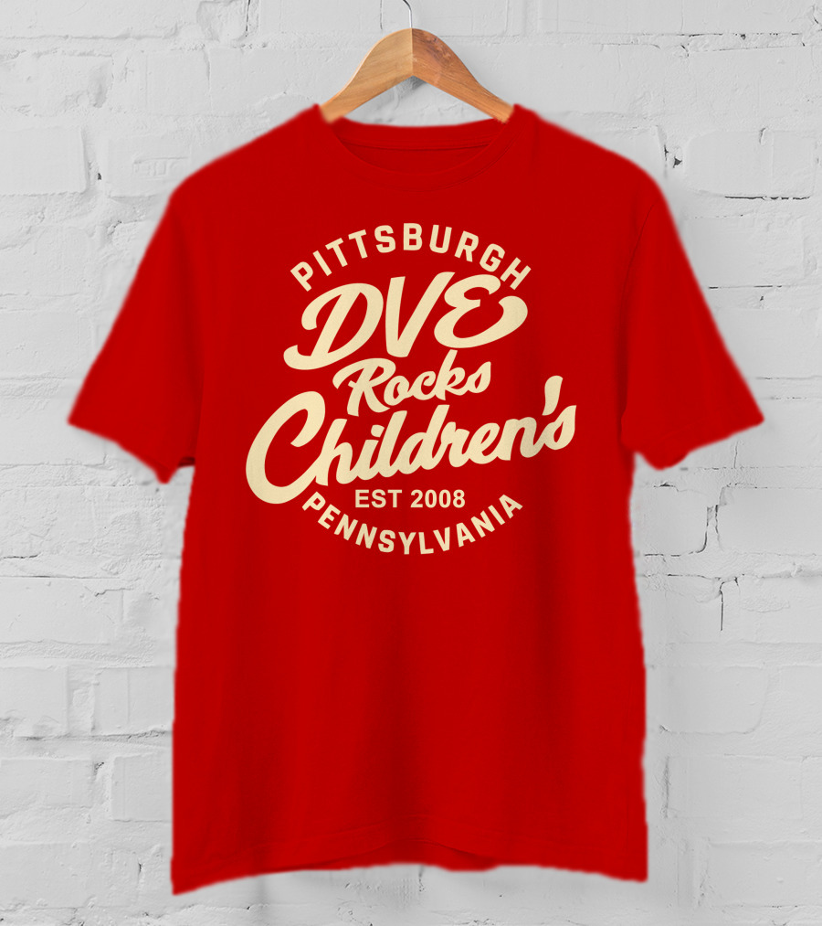 Pittsburgh DVE Rocks Children's Est 2008 Pennsylvania T-Shirt