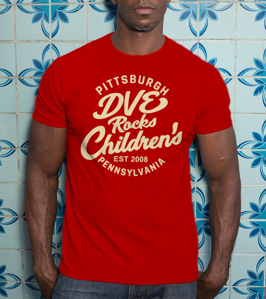 Pittsburgh DVE Rocks Children's Est 2008 Pennsylvania T-Shirt