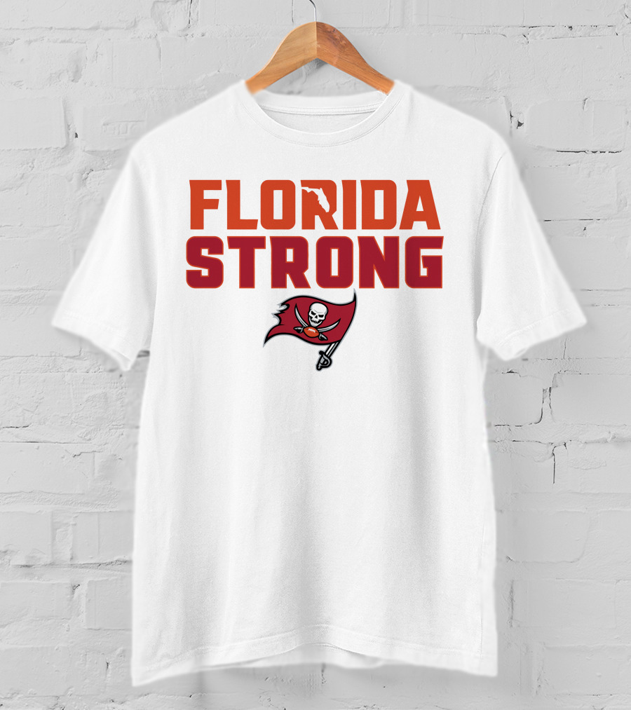 Florida Strong Buccaneers Logo Elements T-Shirt