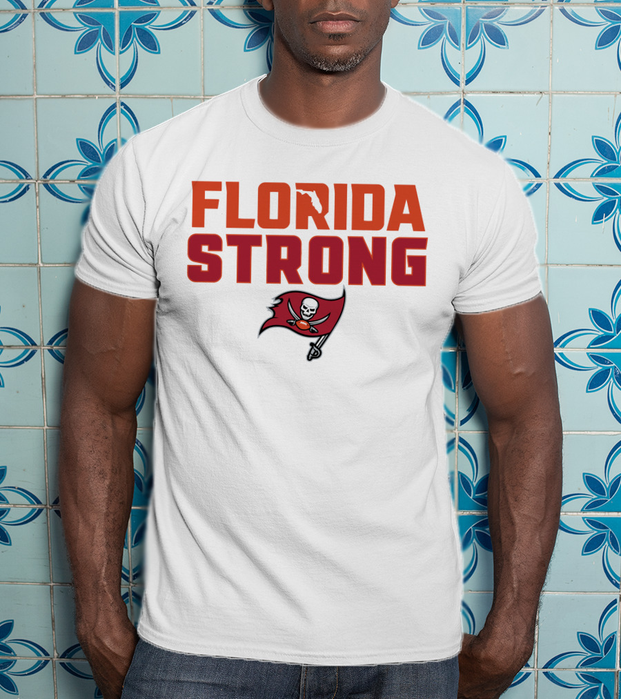 Florida Strong Buccaneers Logo Elements T-Shirt