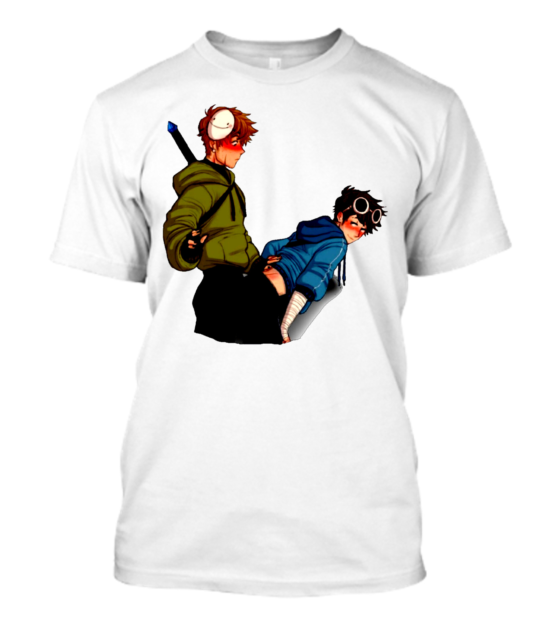 DreamNotFound Fanart Characters Fantasy Hoodie Sword Virtual Goggles T-Shirt