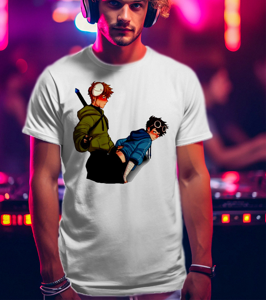 NSFW DNF Dream Team Blushing Character T-Shirt