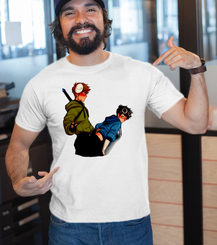 NSFW DNF Dream Team Blushing Character T-Shirt