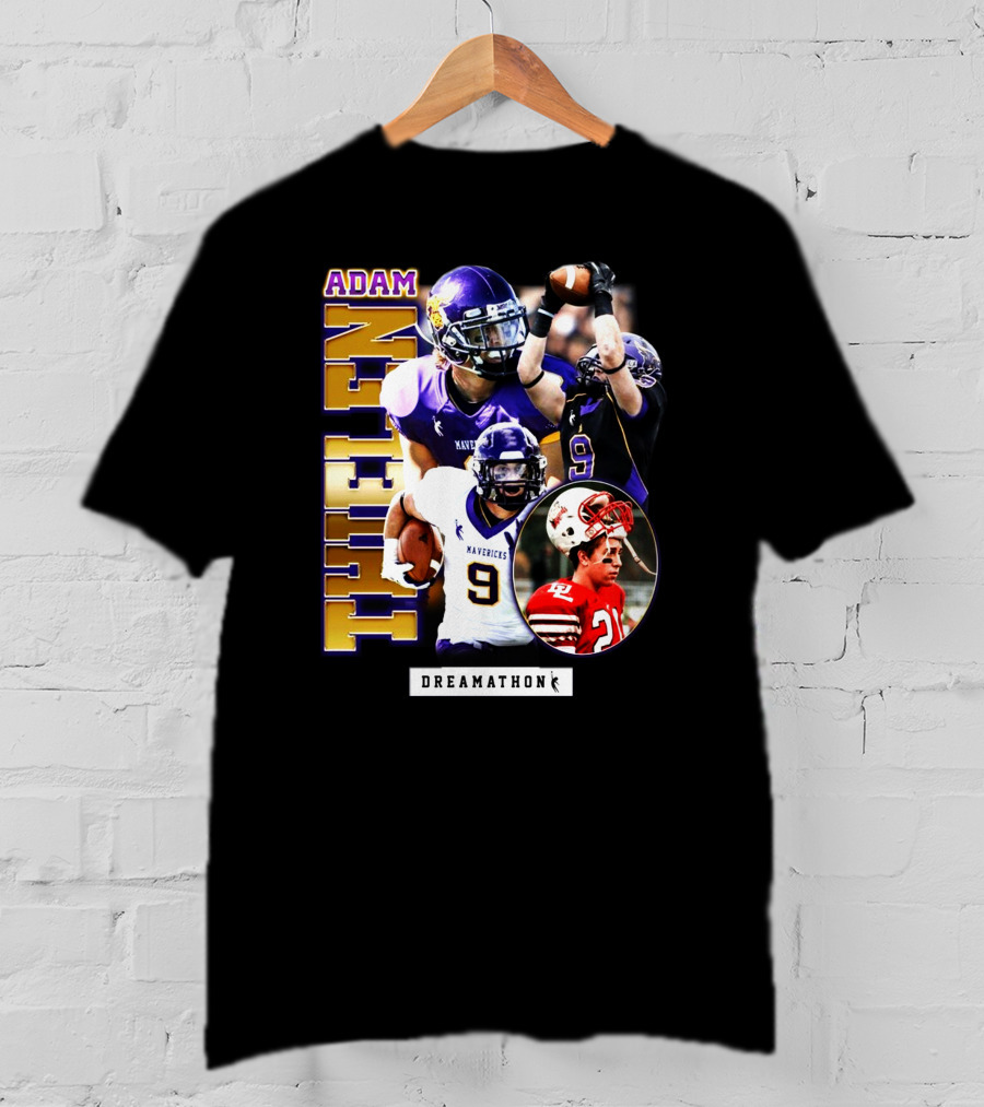Adam Thielen Mavericks Dreamathon Football Hero T-Shirt