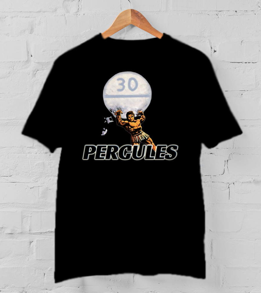 PERCULES Strongman Lifting 30 Pill T-Shirt