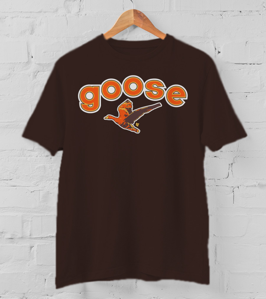 Goose Padres Brown And Orange T-Shirt