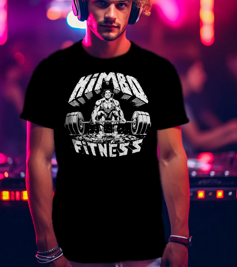 Himbo Fitness Lifting Art Bold Gym Enthusiast T-Shirt