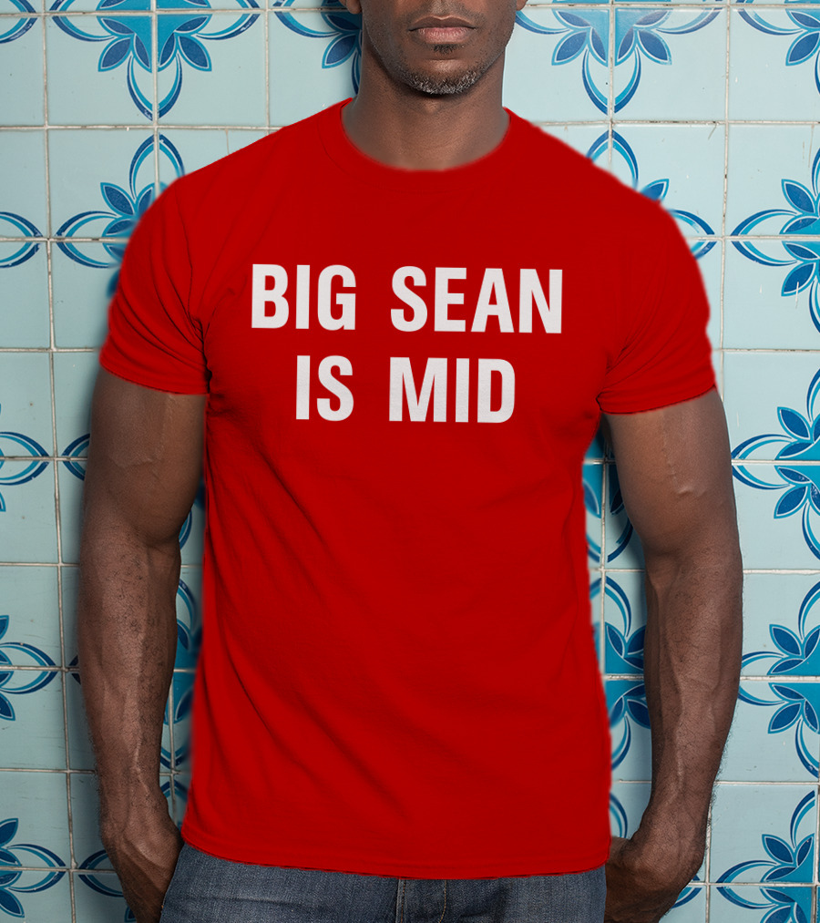 Big Sean Is Mid Statement In T-Shirt