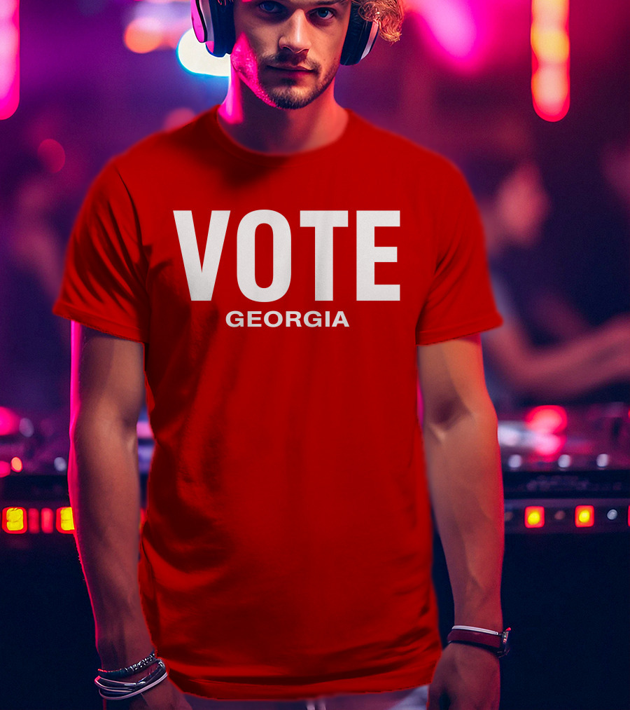 Vote Georgia Red T-Shirt