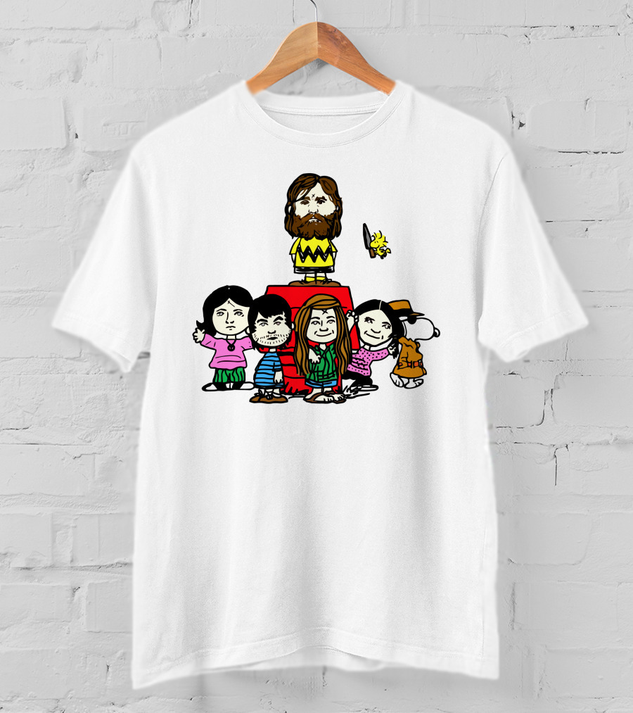 Charlie Manson And Spooky Peanuts T-Shirt