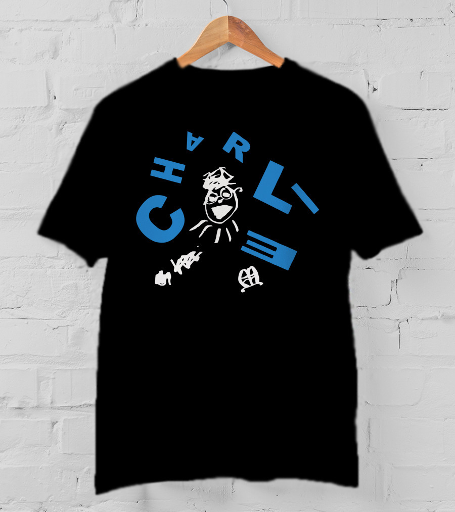 Charlie Puth Charlie Scribble Face Text Elements T-Shirt