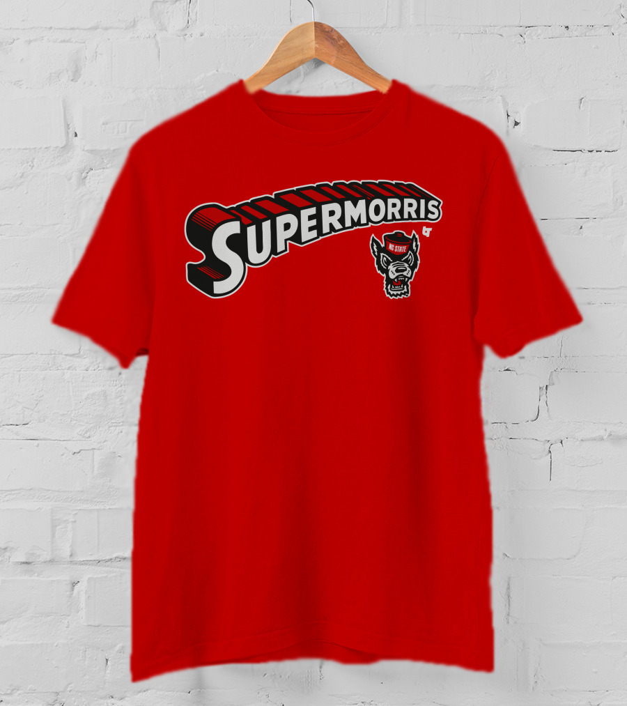NC State Football Supermorris Wolfpack T-Shirt