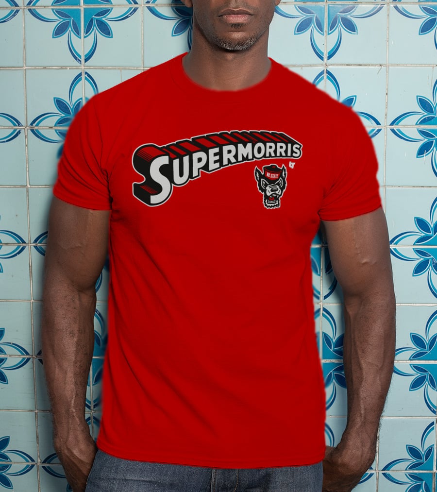 NC State Football Supermorris Wolfpack T-Shirt
