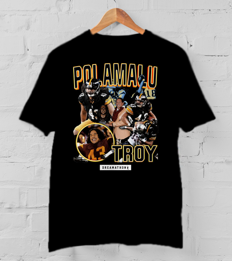 POLAMALU TROY DREAMATHON T-Shirt