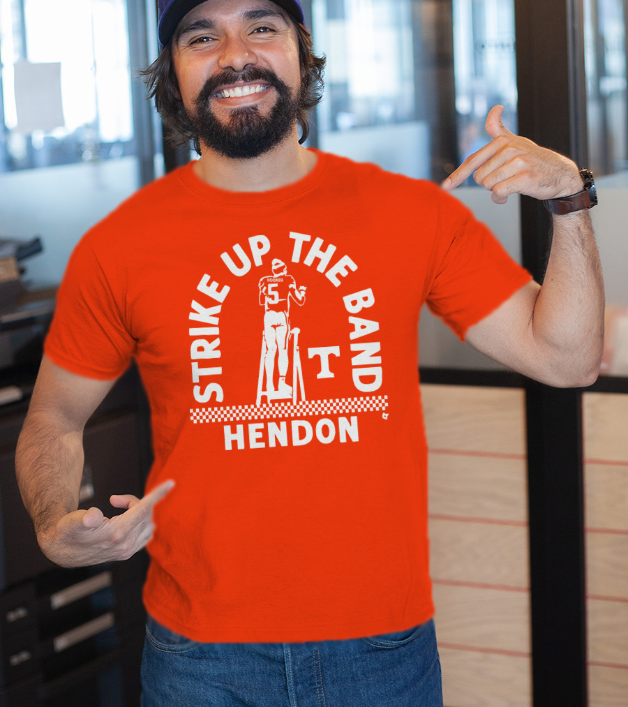 Tennessee Football Strike Up The Band Hendon Hooker T-Shirt