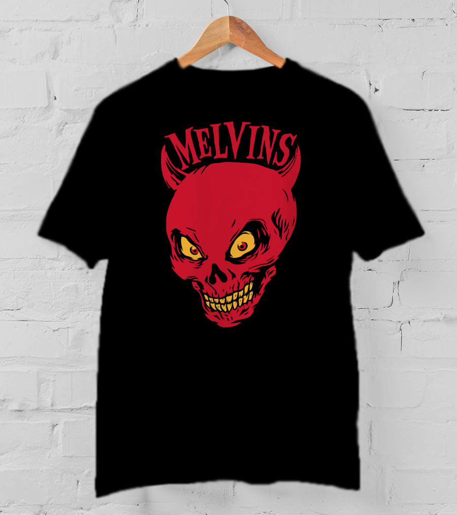 Melvins Red Devil Skull T-Shirt