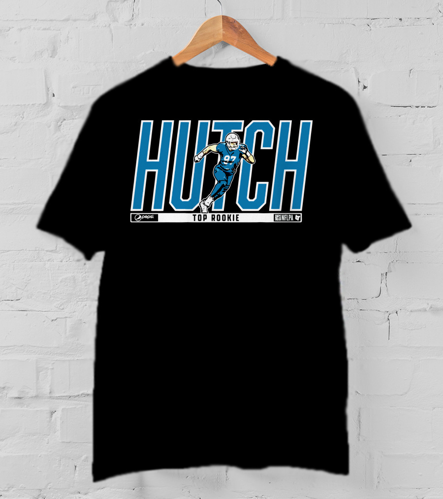 Hutchinson 97 Top Rookie Hutch Pepsi NFLPA T-Shirt