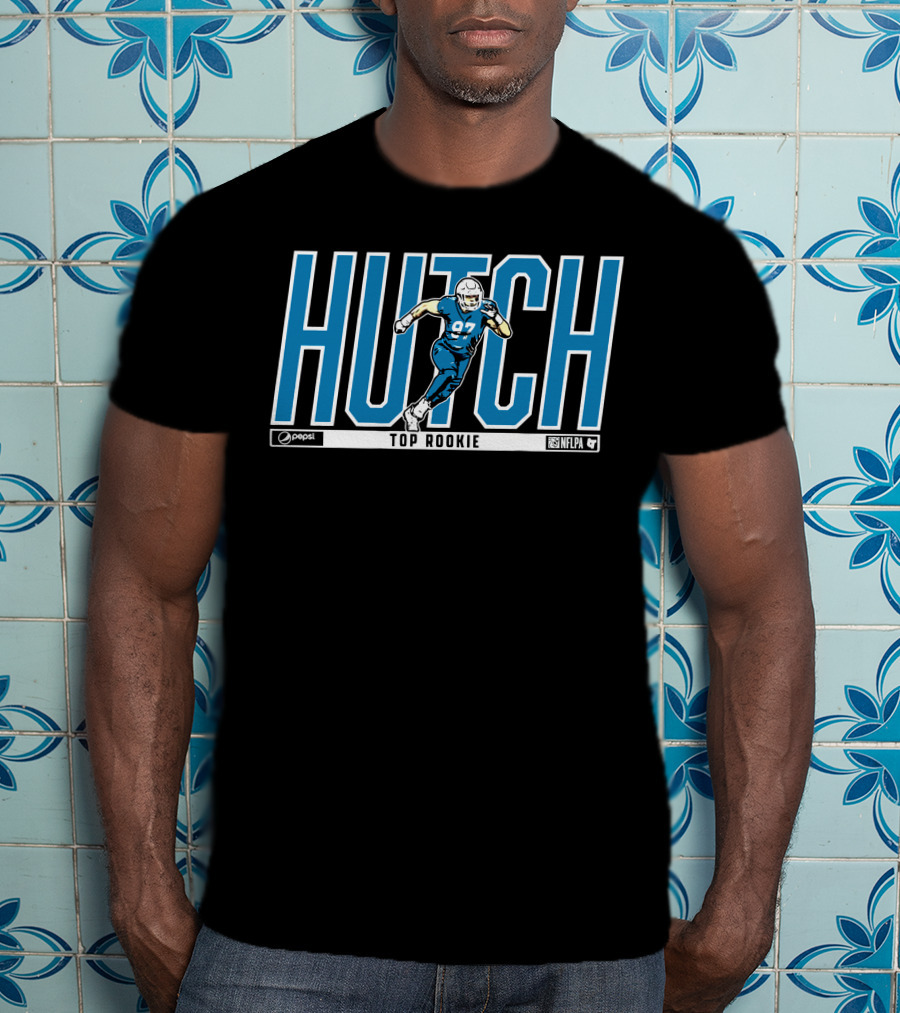 Hutchinson 97 Top Rookie Hutch Pepsi NFLPA T-Shirt