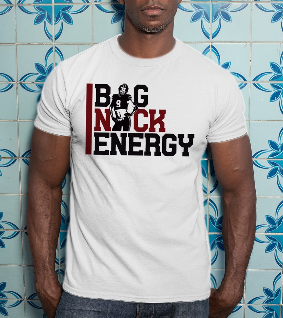 Big Nick Energy Nick Muse Football Number 9 Player T-Shirt