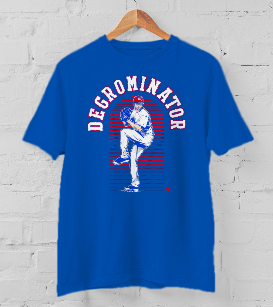 Degrominator Jacob DeGrom Baseball Pitching 48 T-Shirt